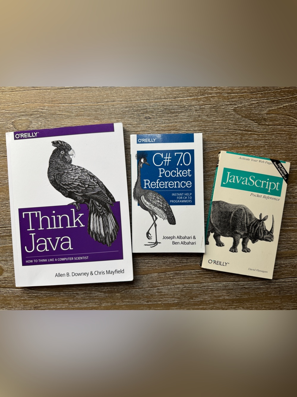 Programming Bundle Think Java, C#7.0, JavaScript |O'Reilly Reference Books